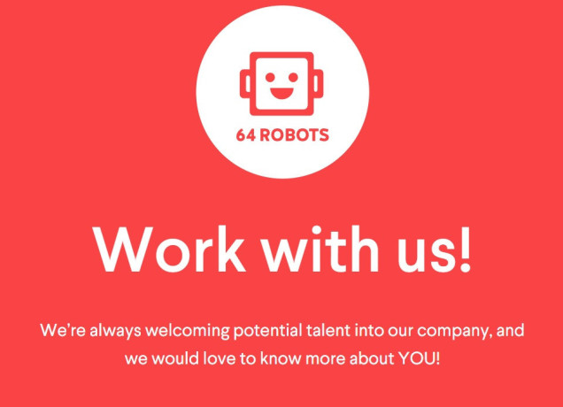 64 Robots is the complete digital product agency - Stockholm, Sweden